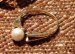 Gestolen Ring met cultive parel